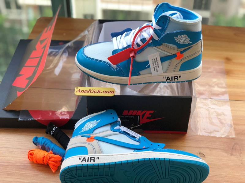 Off-White x Air Jordan 1 'UNC' OW Release For Sale AQ0818-148