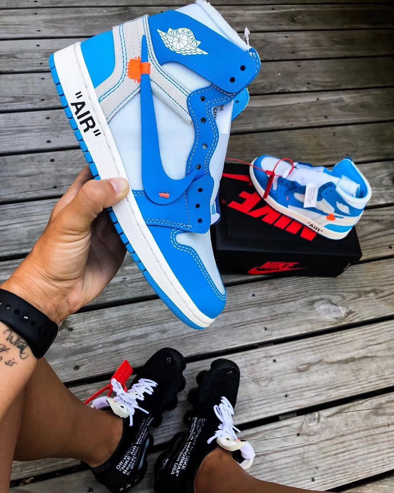 Off-White x Air Jordan 1 'UNC' OW Release For Sale AQ0818-148