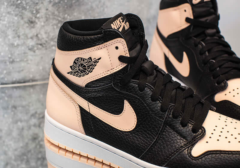 Air Jordan 1 Crimson Tint For Sale On Feet Hyper Pink And Black 555088 081 (3) - newkick.cc