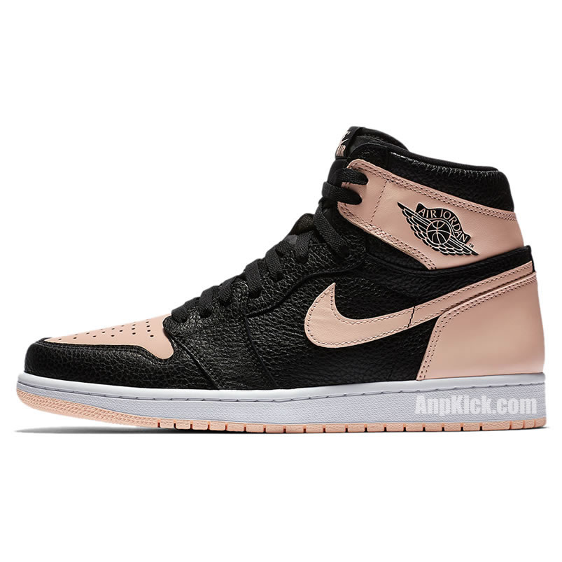 Air Jordan 1 Crimson Tint Hyper Pink Black 555088 081 (1) - newkick.cc