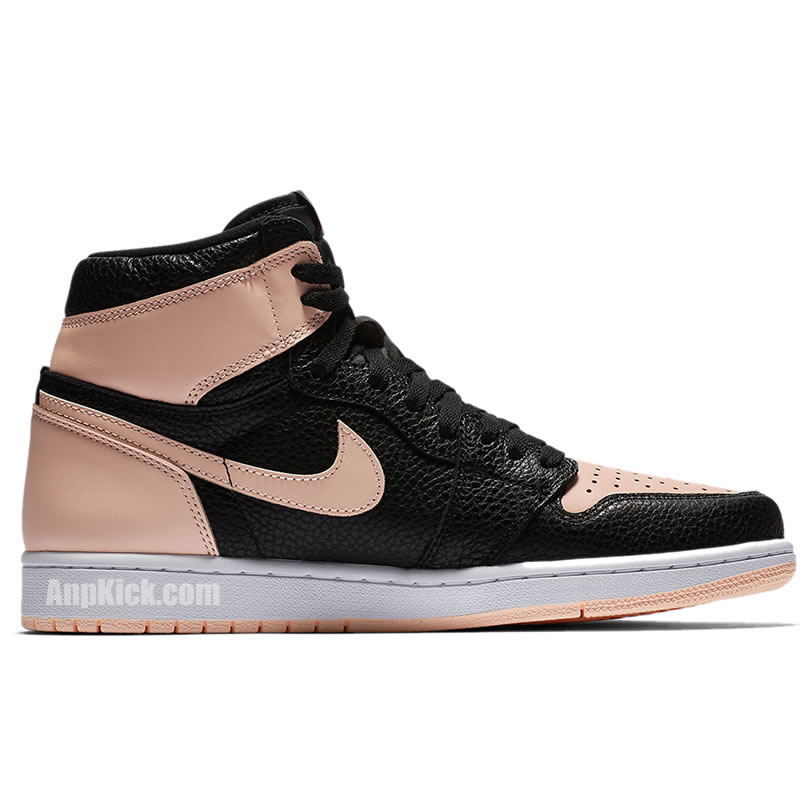 Air Jordan 1 Crimson Tint Hyper Pink Black 555088 081 (2) - newkick.cc