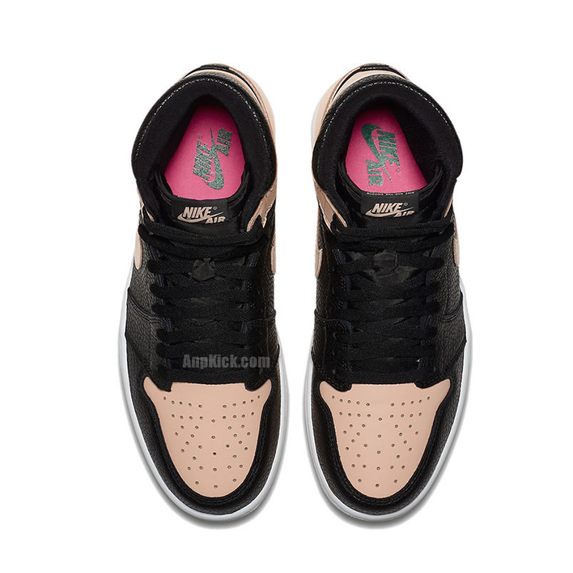 Air Jordan 1 Crimson Tint Hyper Pink Black 555088 081 (3) - newkick.cc