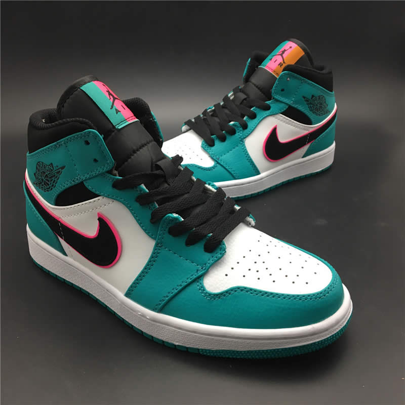 Air Jordan 1 Green South Beach Mid OG 852542-306 For Sale Pics