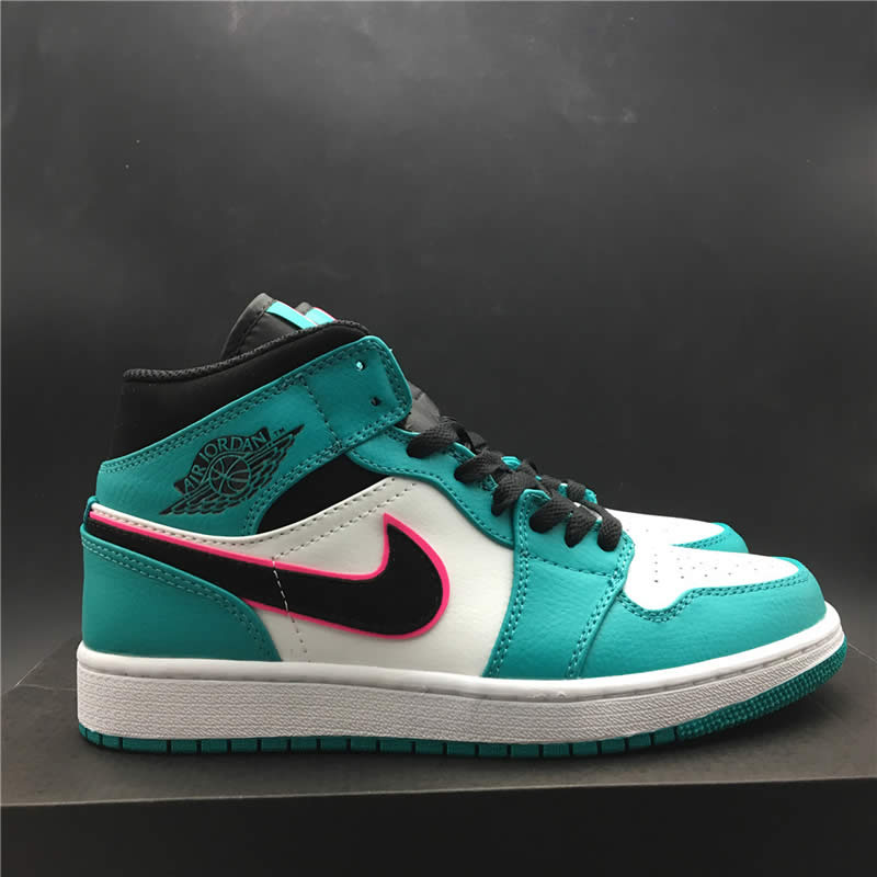 Air Jordan 1 Green South Beach Mid OG 852542-306 For Sale Pics