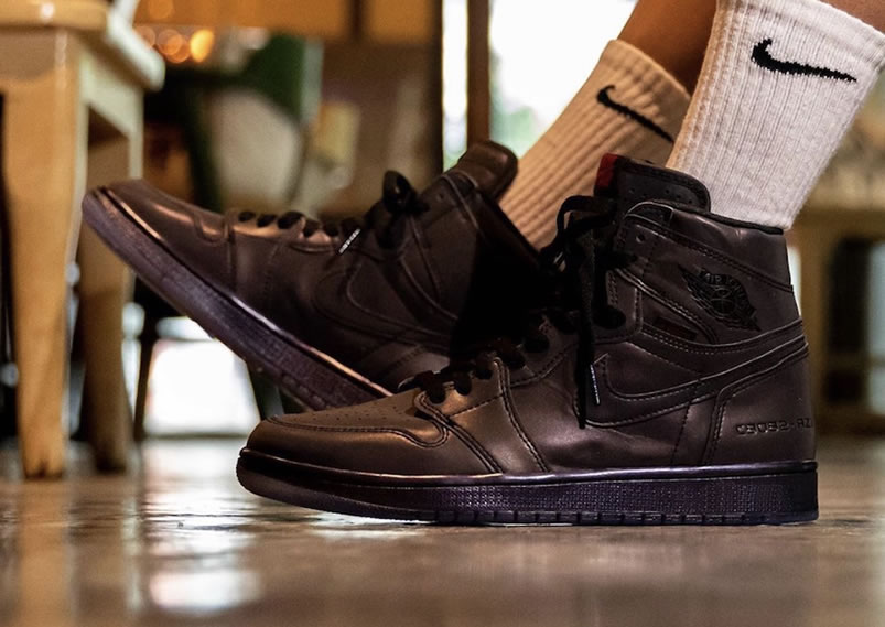 Air Jordan 1 High Zoom Fearless Black Lucky On Feet Release Date Bv0006 900 (4) - newkick.cc