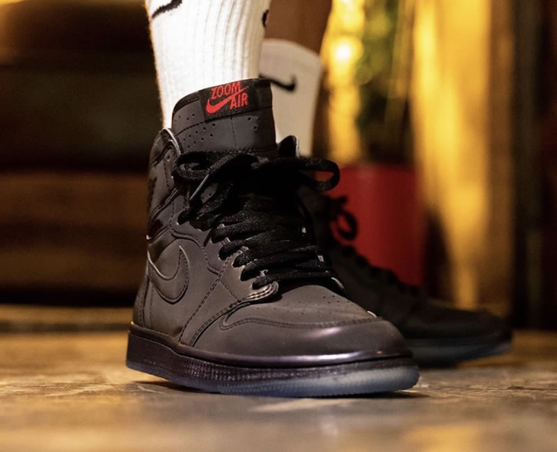 Air Jordan 1 High Zoom Fearless Black Lucky On Feet Release Date Bv0006 900 (6) - newkick.cc