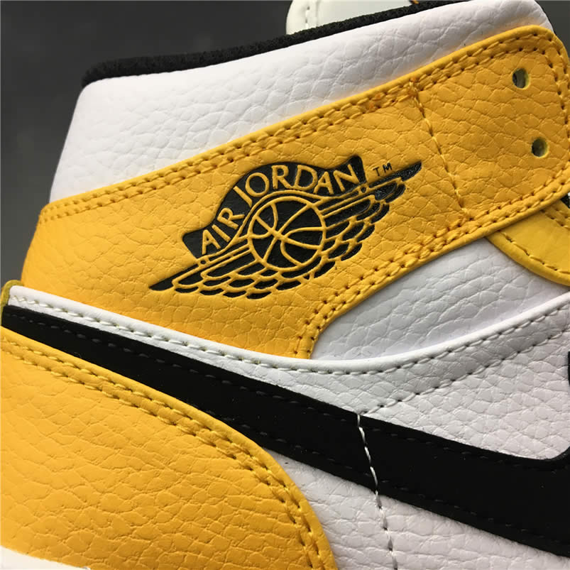 Air Jordan 1 Mid 2019 Lakers Yellow Purple For Sale Release Date 852542 700 (3) - newkick.cc