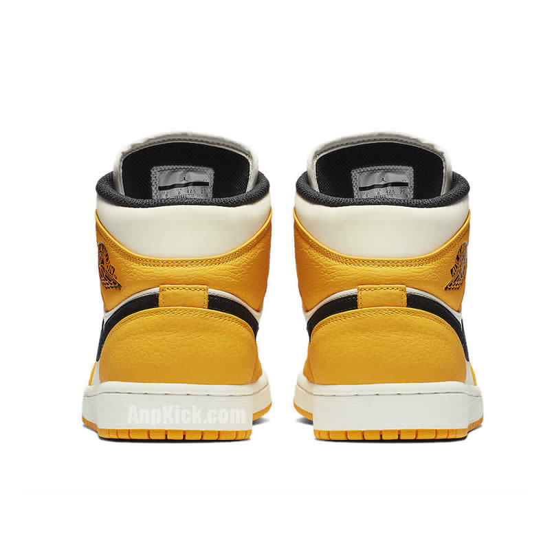 Air Jordan 1 Mid 2019 Lakers Yellow Purple Release Date 852542 700 (5) - newkick.cc