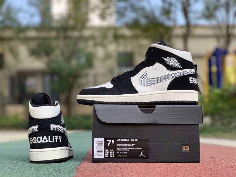 Air Jordan 1 Mid Bhm Equality 2019 For Sale Melo Aj1 Shoes 852542 010 (12) - newkick.cc