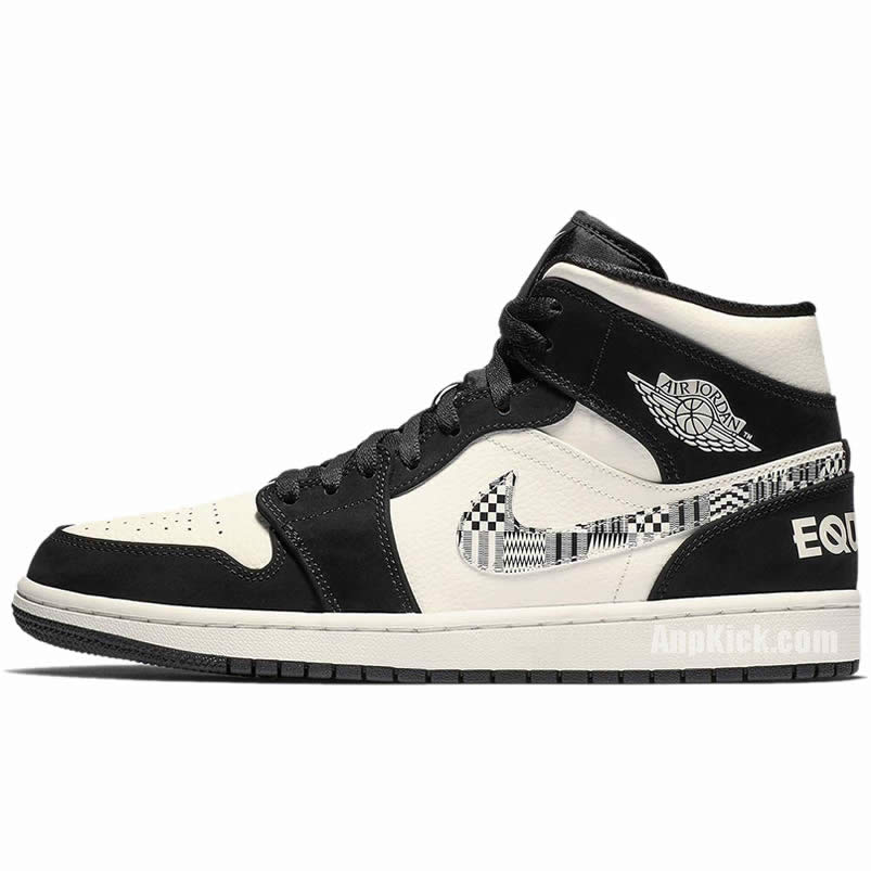 Air Jordan 1 Mid Bhm Equality 2019 Melo Aj1 Shoes 852542 010 (1) - newkick.cc