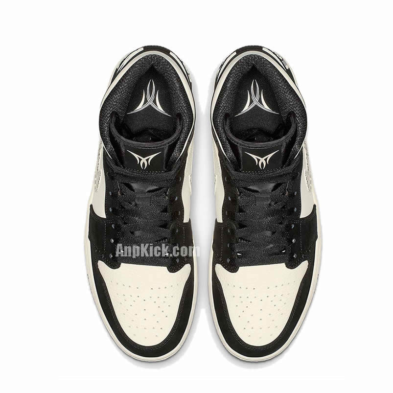 Air Jordan 1 Mid Bhm Equality 2019 Melo Aj1 Shoes 852542 010 (4) - newkick.cc