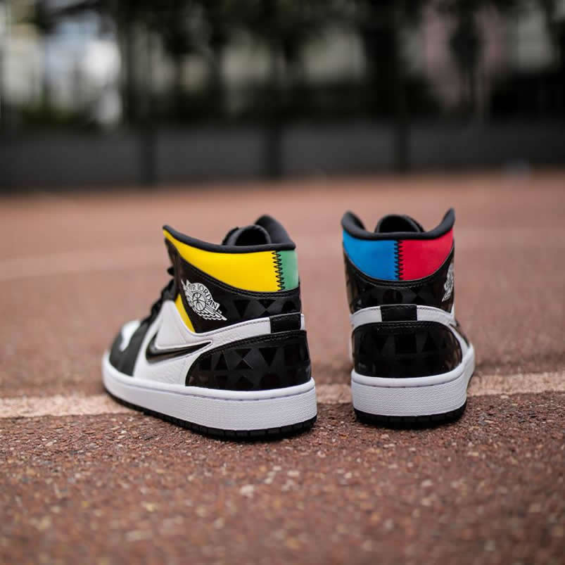 Air Jordan 1 Mid Quai 54 2019 Aj1 Womens Where To Buy Cj9219 001 (15) - newkick.cc