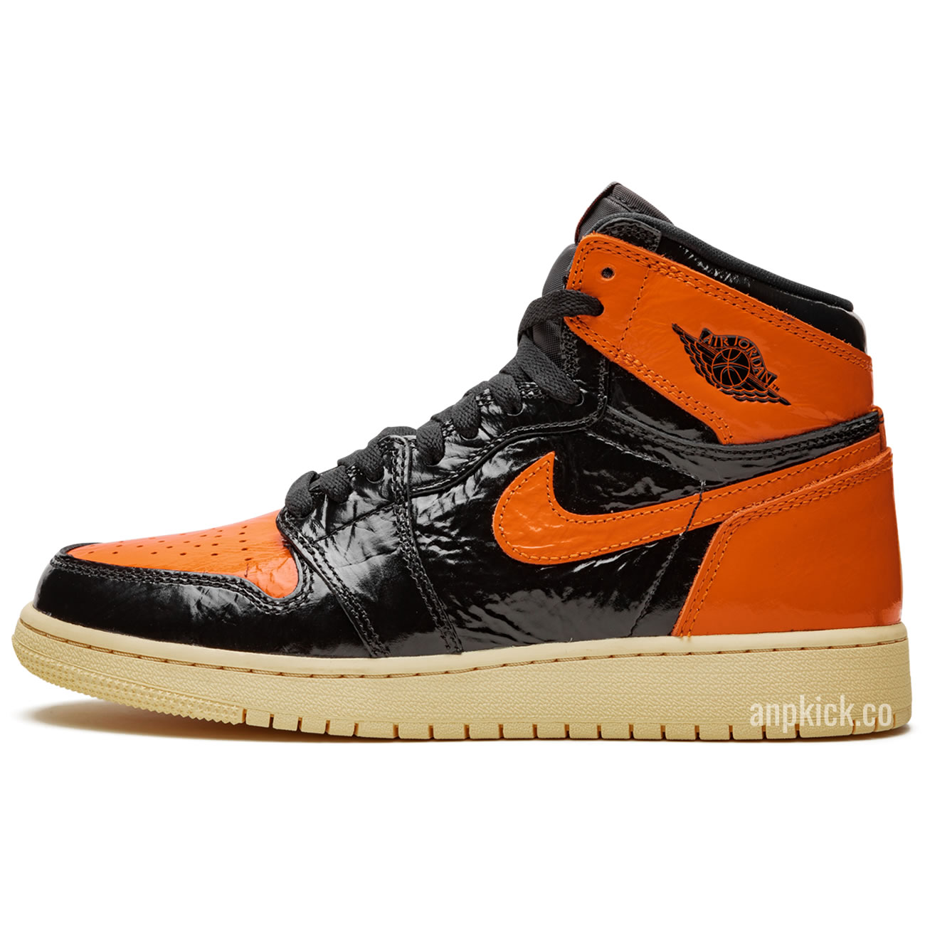 Air Jordan 1 Retro High Og Shattered Backboard 3.0 Mens Gs Black Pale Vanilla Starfish 555088 028 (1) - newkick.cc