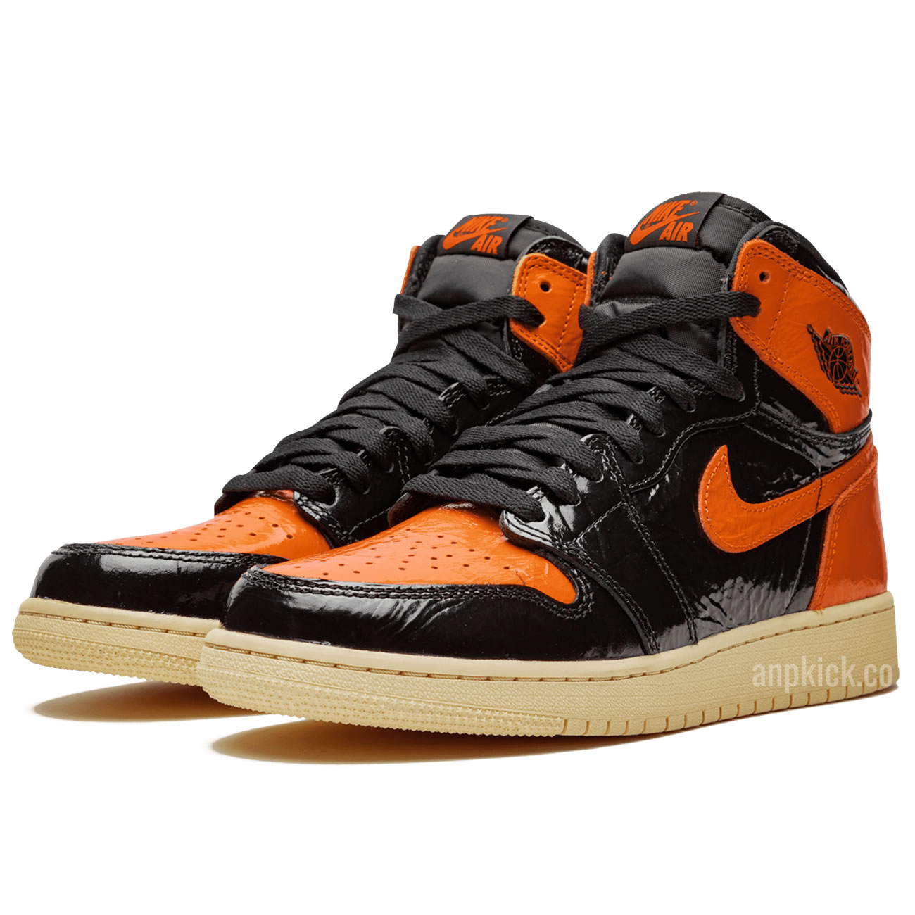 Air Jordan 1 Retro High Og Shattered Backboard 3.0 Mens Gs Black Pale Vanilla Starfish 555088 028 (2) - newkick.cc