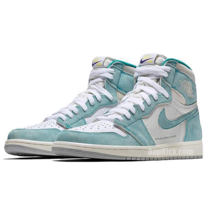 Air Jordan 1 Retro High Og Turbo Green White Grey 555088 311 (3) - newkick.cc