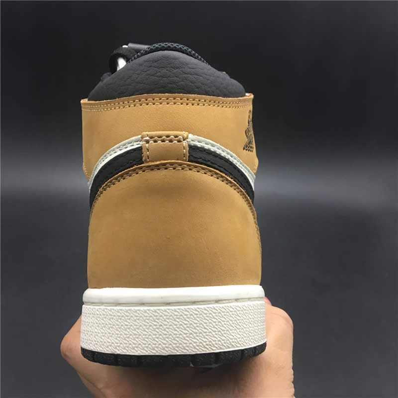 air jordan 1 retro high og wheat aj1 white black and gold detail images (4)