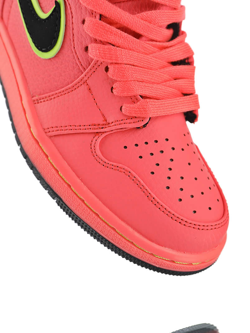 Air Jordan 1 Retro Premium Hot Punch Pink Pics Womens Aq9131 600 (8) - newkick.cc