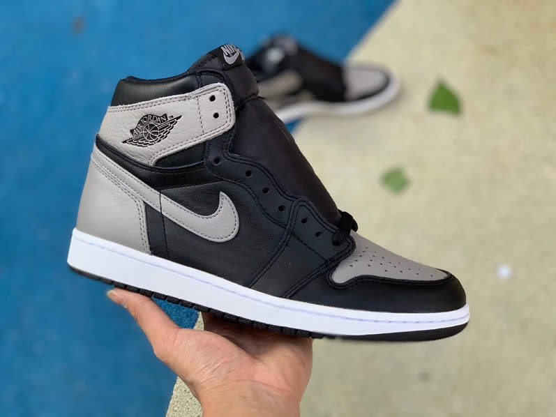 Air Jordan 1 'Shadow' Grey 2018 On Feet Mens GS Outfit Shoes 555088-013 Pics