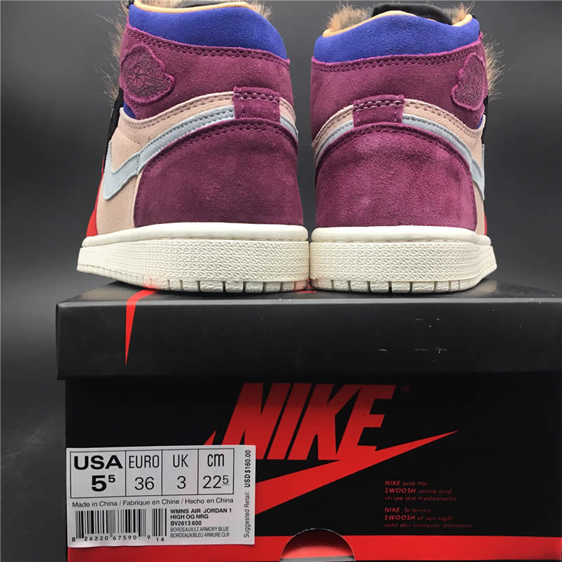 Aleali May x Air Jordan 1 'Viotech' Where to Buy BV2613-600 Detail (1)