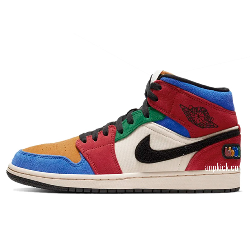 Blue The Great Air Jordan 1 Mid Fearless Outfit Release Date Cu2805 100 (1) - newkick.cc