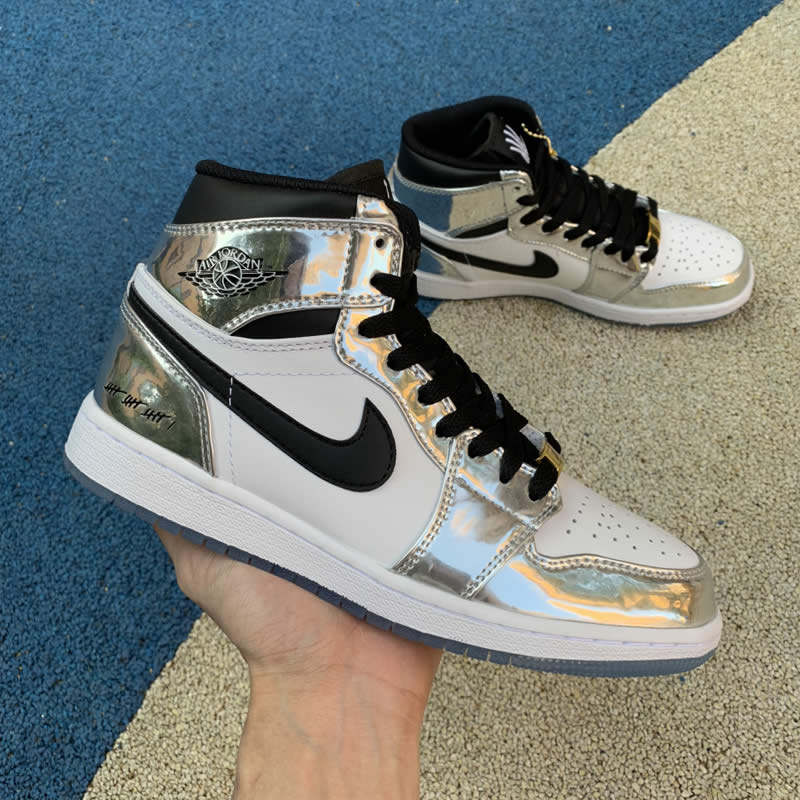 Kawhi Leonard's Air Jordan 1 Silver High Think 16 'Pass The Torch' AJ1 For Sale AQ7476-016