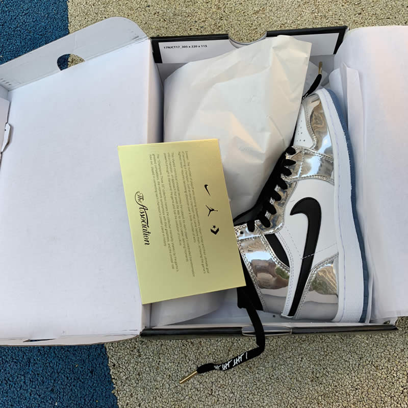 Kawhi Leonard's Air Jordan 1 Silver High Think 16 'Pass The Torch' AJ1 For Sale AQ7476-016