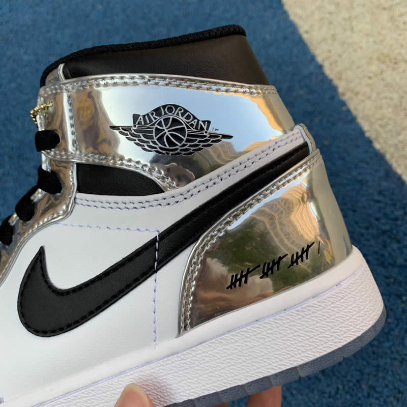 Kawhi Leonard's Air Jordan 1 Silver High Think 16 'Pass The Torch' AJ1 For Sale AQ7476-016