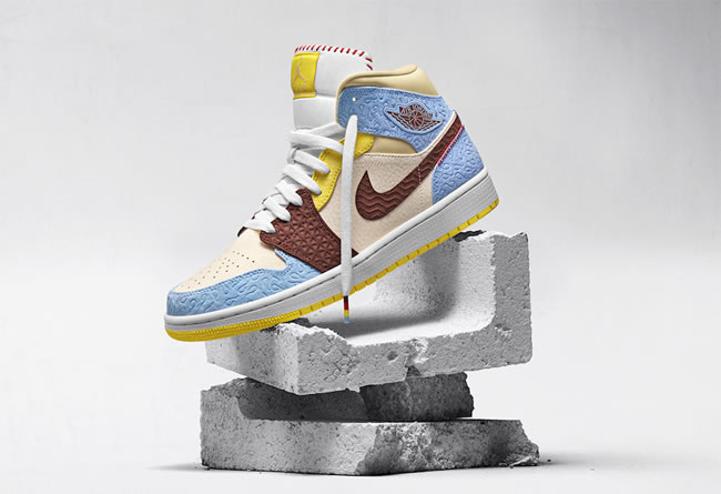 Maison Chateau Rouge Air Jordan 1 Mid Fearless Aj1 Outfit Cu2803 200 (12) - newkick.cc