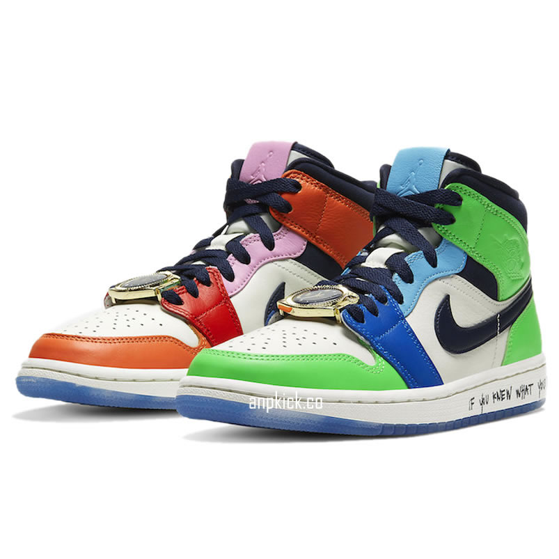 Melody Ehsani Air Jordan 1 Mid Wmns Fearless Outfit Release Date Cq7629 100 (1) - newkick.cc