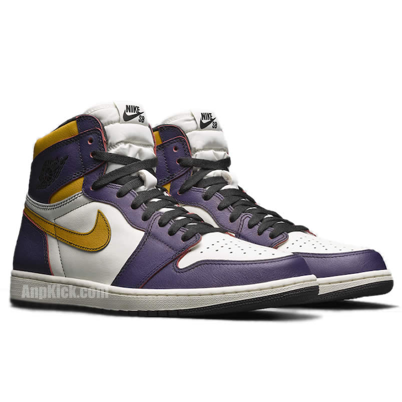 Nike Sb Air Jordan 1 Lakers Chicago Court Purple Cd6578 507 (3) - newkick.cc