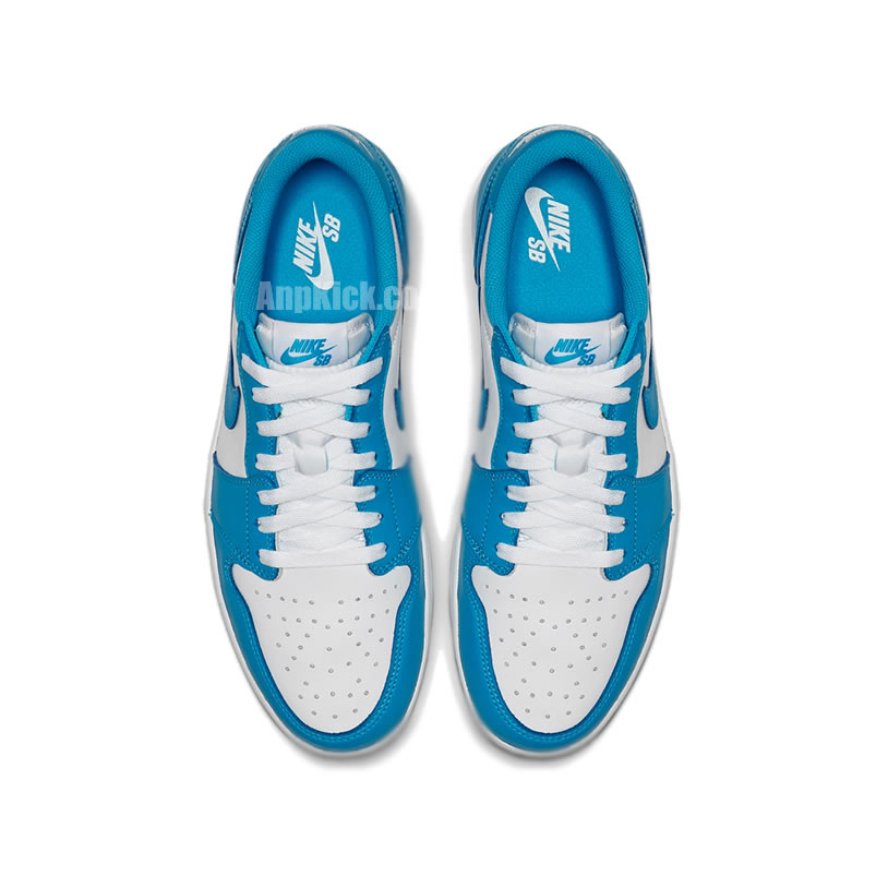 Nike Sb Air Jordan 1 Low Unc Blue White For Sale Cj7891 401 (4) - newkick.cc