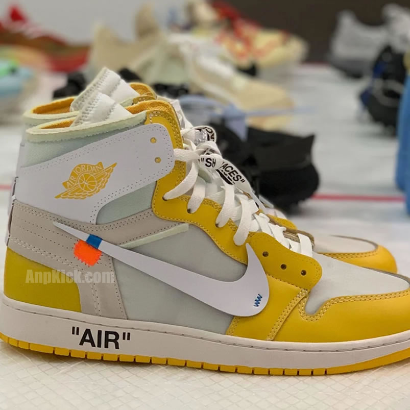 Off White Air Jordan 1 Yellow Chicago New Release For Sale (2) - newkick.cc