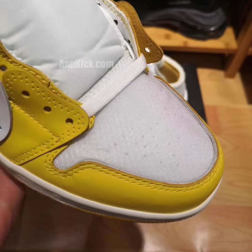 Off White Air Jordan 1 Yellow Chicago New Release For Sale (5) - newkick.cc