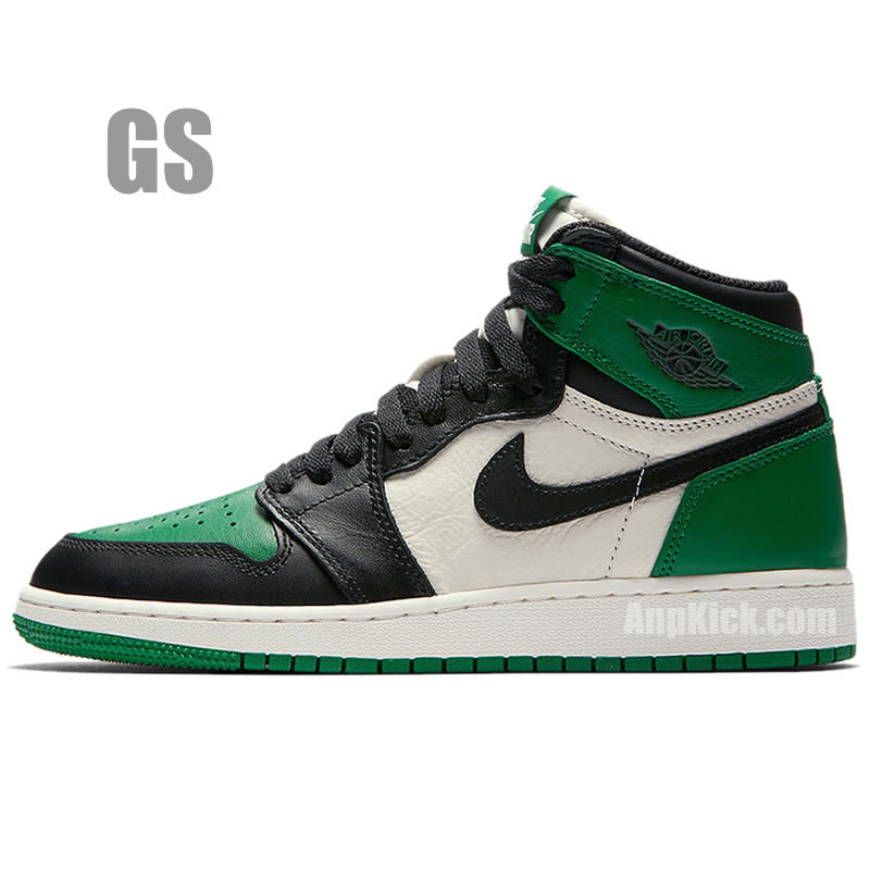 pine green new air jordan 1 high og gs 575441-302 shoes