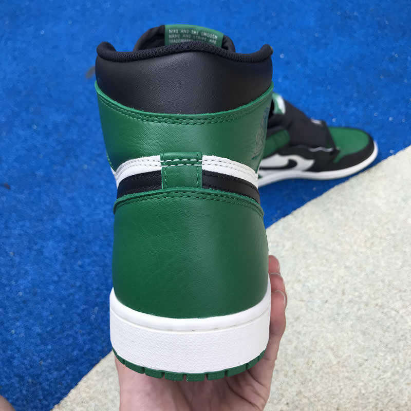 pine green new air jordan 1 high og shoes 555088-302 release date detail image