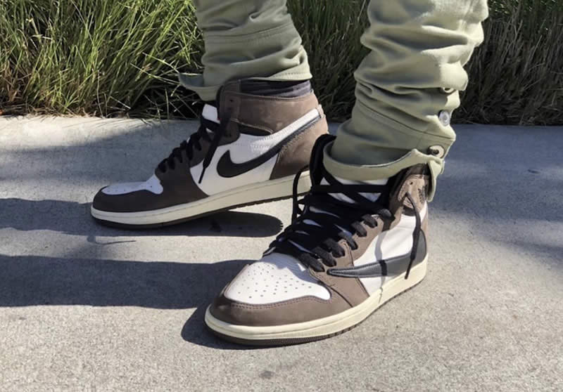 Travis Scott Air Jordan 1 Brown Cactus Jack For Sale Price Release Date Cd4487 100 On Feet (1) - newkick.cc