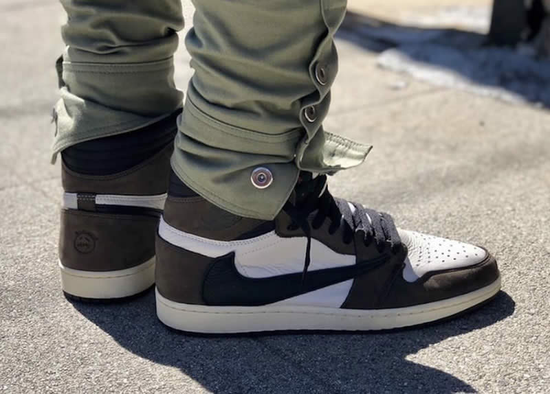 Travis Scott Air Jordan 1 Brown Cactus Jack For Sale Price Release Date Cd4487 100 On Feet (2) - newkick.cc