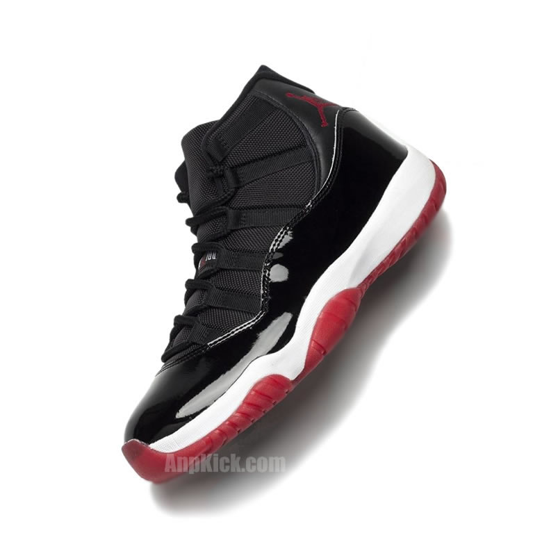 Air Jordan 11 Bred 2019 Black Red Release Date 378037 061 (3) - newkick.cc