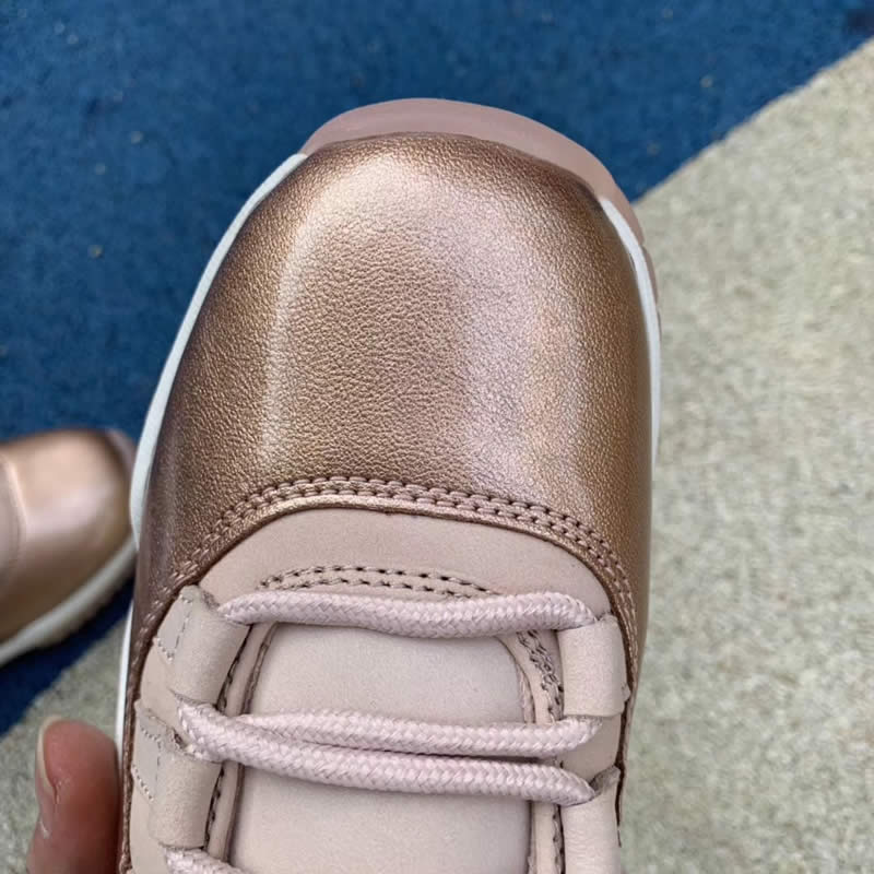 air jordan 11 low metallic red bronze rose gold price release date ah7860-105 detail pictures