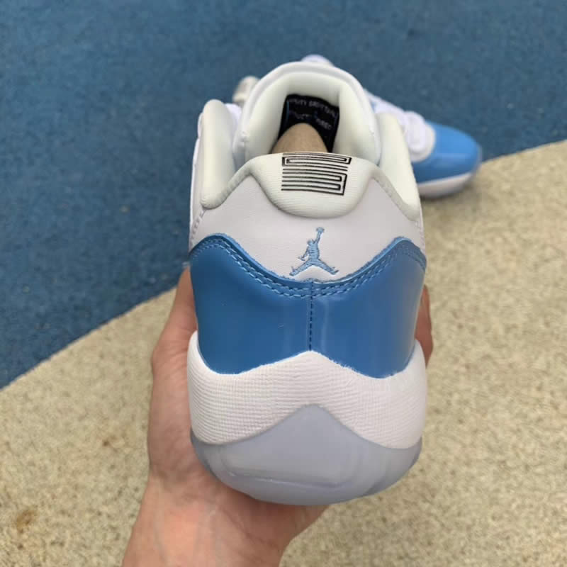 air jordan 11 low unc columbia blue white 528895-106 pics