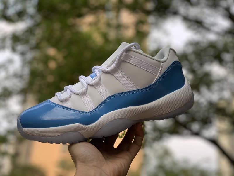 air jordan 11 low unc columbia blue white 528895-106 pics