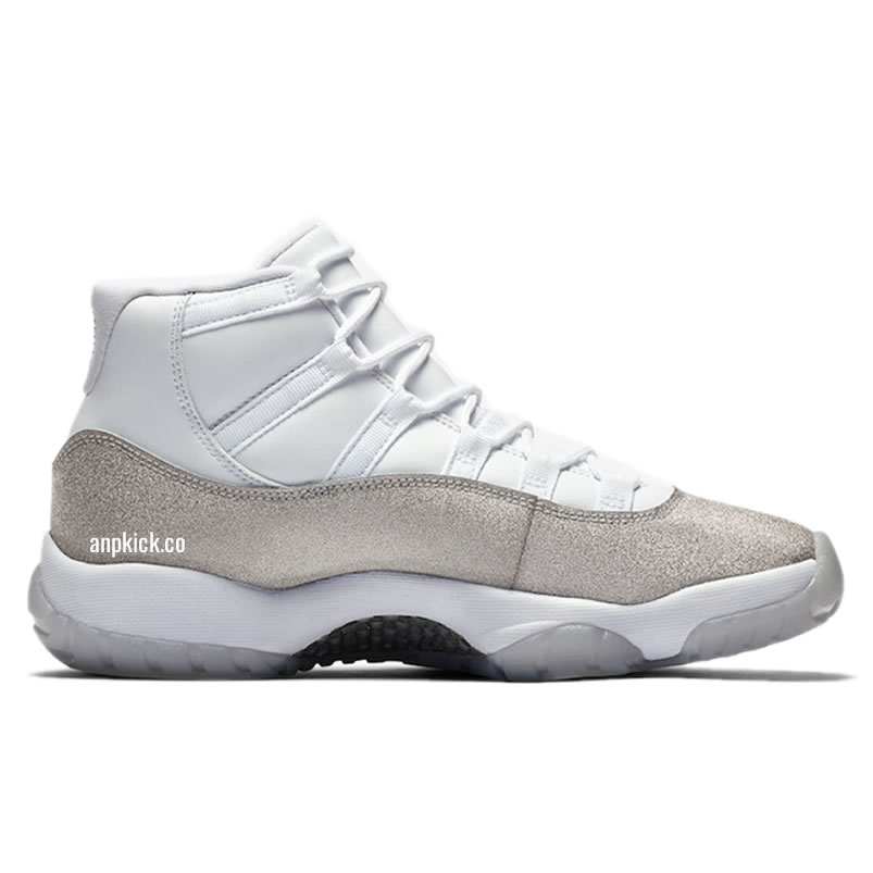 Air Jordan 11 Retro Wmns Metallic Silver Vast Grey Ar0715 100 (2) - newkick.cc