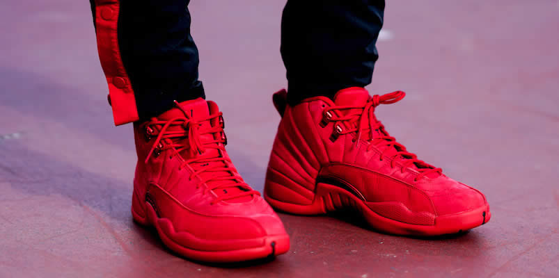 Air Jordan 12 'Gym Red' 2018 Bulls On Feet 130690-601