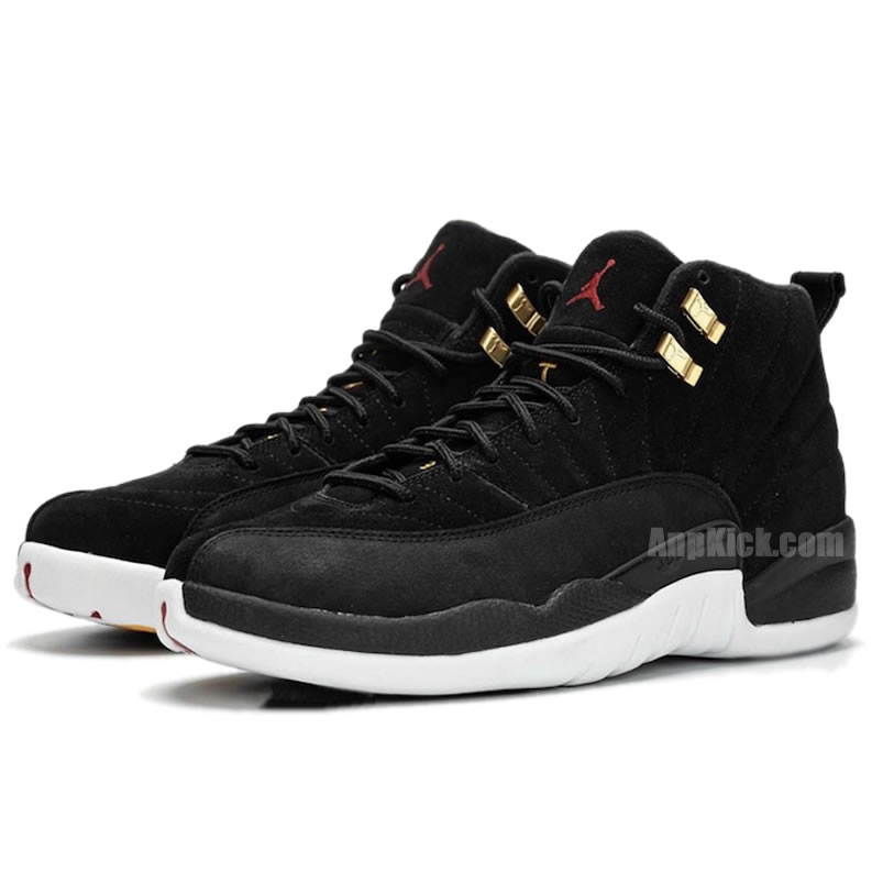 Air Jordan 12 Reverse Taxi 2019 Outfit For Sale 130690 017 (3) - newkick.cc