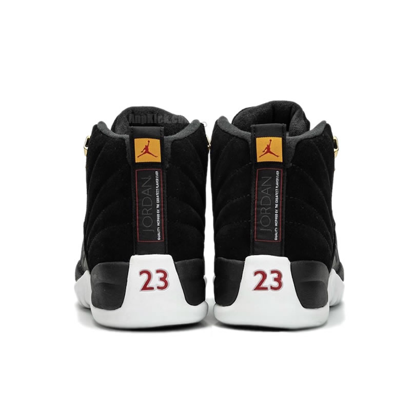 Air Jordan 12 Reverse Taxi 2019 Outfit For Sale 130690 017 (7) - newkick.cc