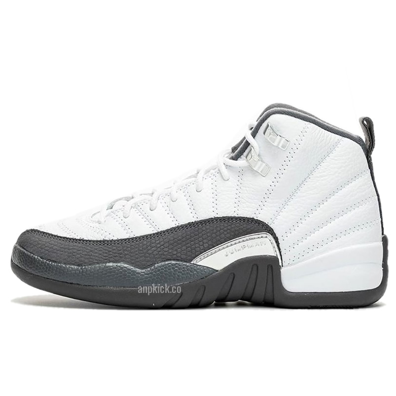 Air Jordan 12 White Dark Grey Gym Red Gs Release Date 130690 160 (1) - newkick.cc