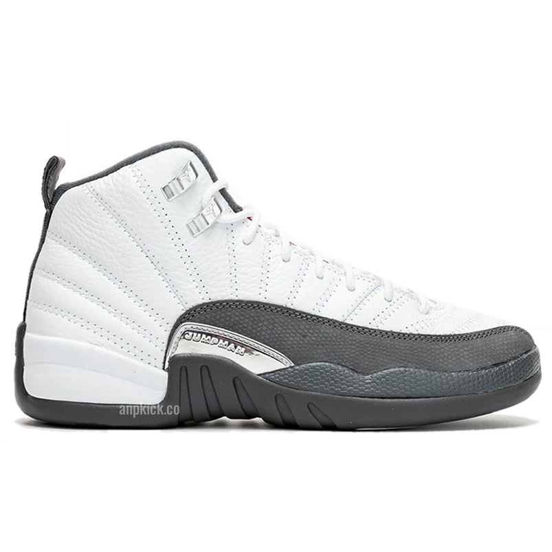 Air Jordan 12 White Dark Grey Gym Red Gs Release Date 130690 160 (2) - newkick.cc