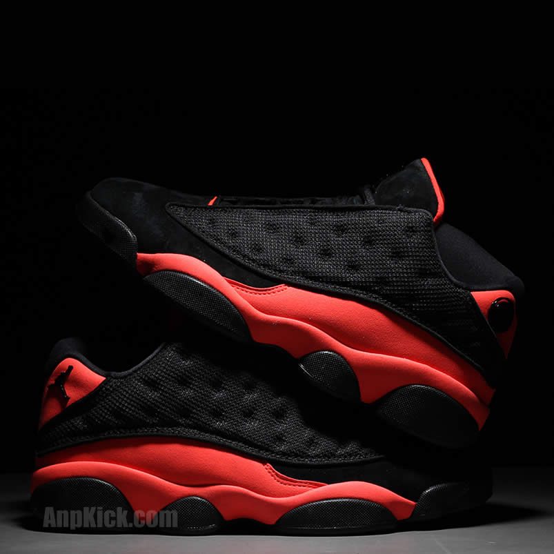 Clot x Air Jordan 13 Low 'INFRA-BRED' GS Mens Shoes AT3102-006 Pics