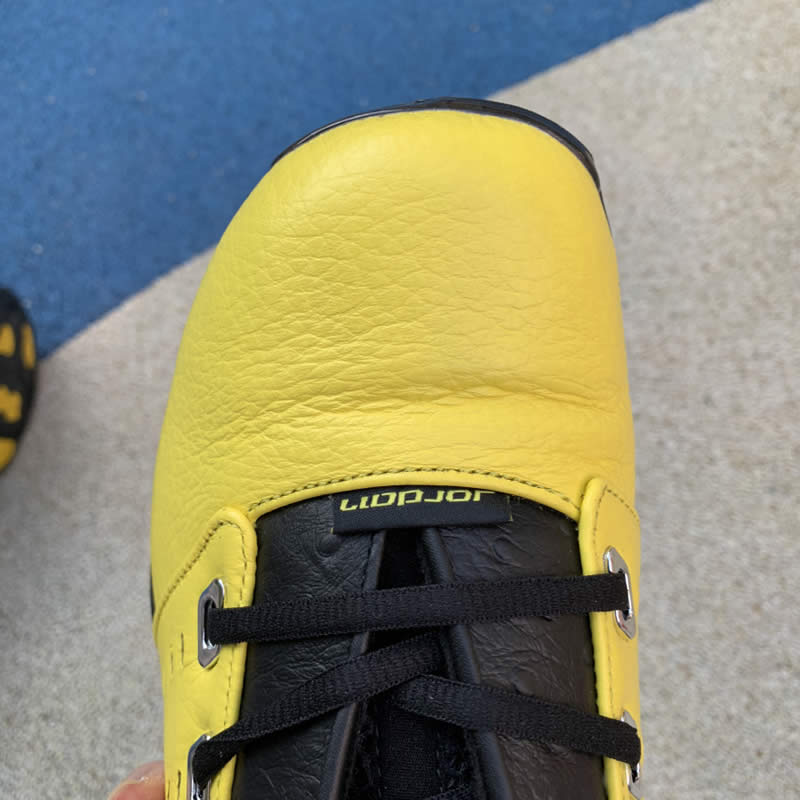 SoleFly x Air Jordan 17 Low 'Lightning' Shoes Yellow And Black