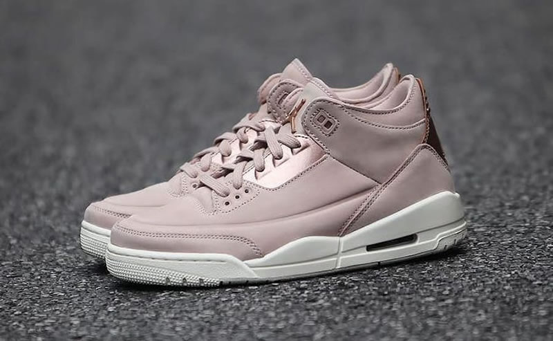 Air Jordan 3 'Particle Beige' SE Rose Gold Womens GS Size AH7859-205 Offical Images